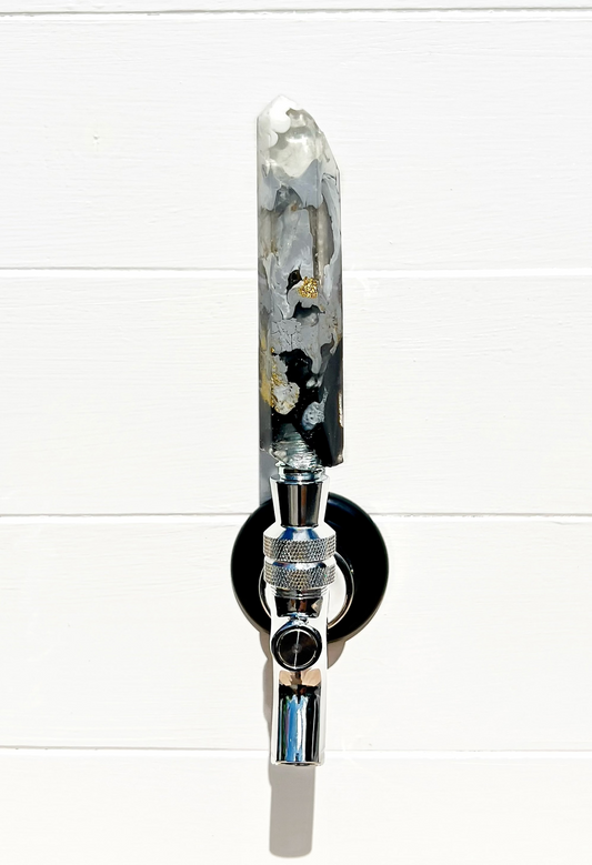 Tourmaline Crystal-Shaped Beer Tap Handle