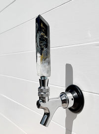 Midnight Pour Crystal-Shaped Beer Tap Handle