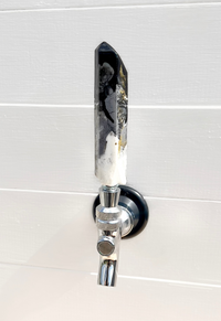 Midnight Pour Crystal-Shaped Beer Tap Handle