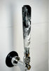 Black and Silver Classic-Shaped Resin Beer Tap Handle