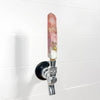 Blush Quartz Glow Crystal-Shaped Resin Beer Tap Handle