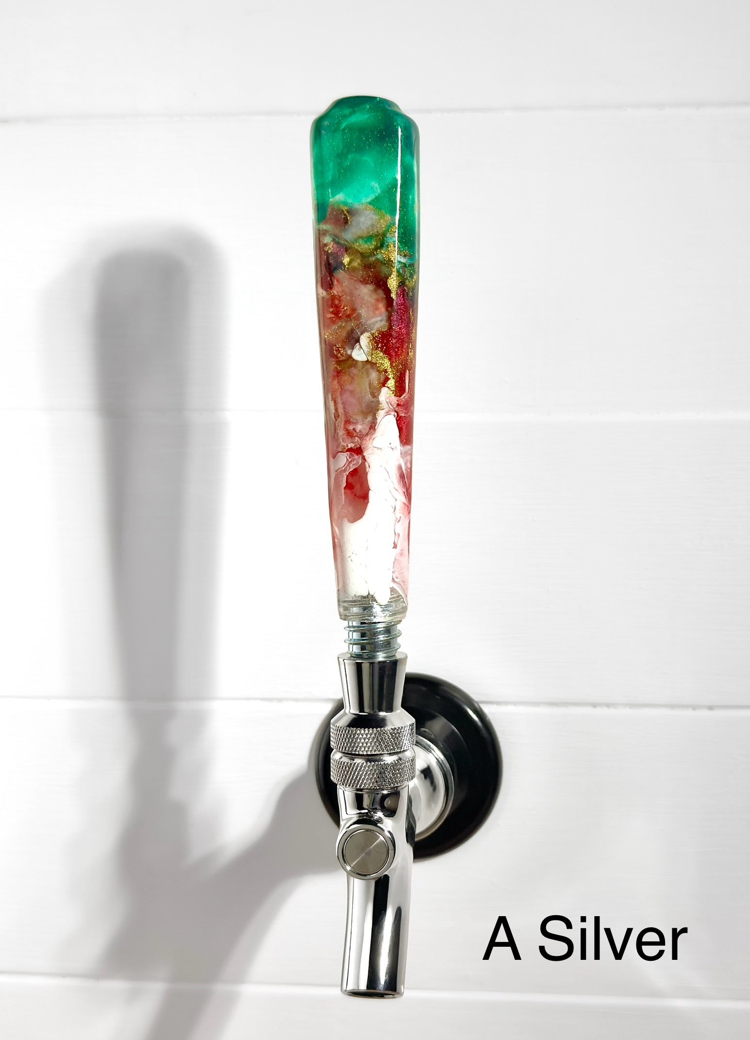 Christmas Cheers Resin Beer Tap Handles