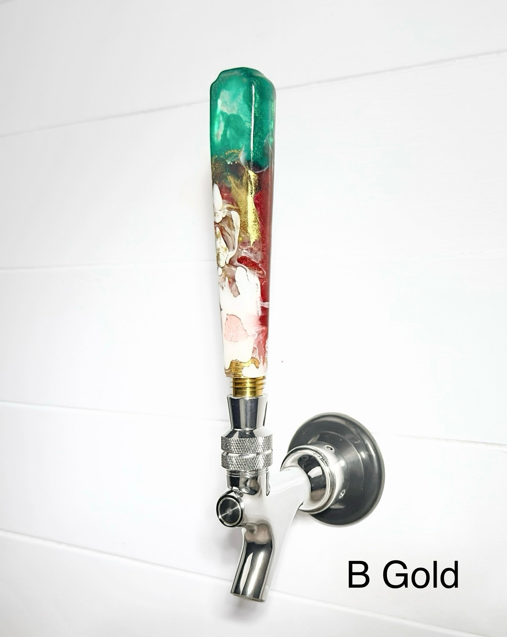 Christmas Cheers Resin Beer Tap Handles