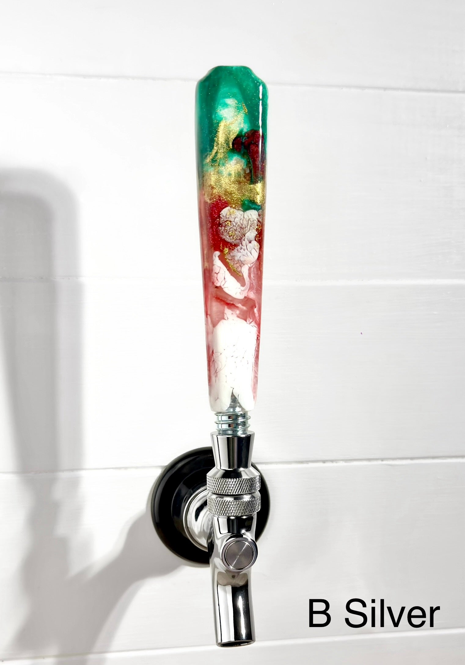 Christmas Cheers Resin Beer Tap Handles