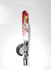 Crimson Alchemy Crystal-Shaped Resin Beer Tap Handle