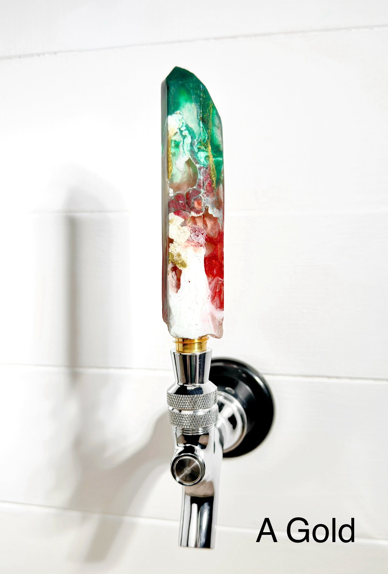 Christmas Cheers Resin Beer Tap Handles