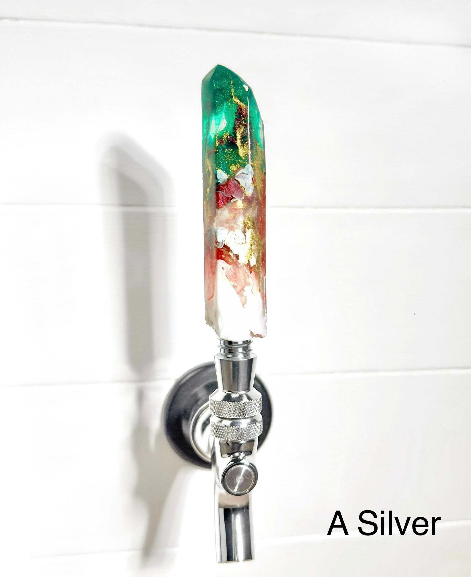 Christmas Cheers Resin Beer Tap Handles