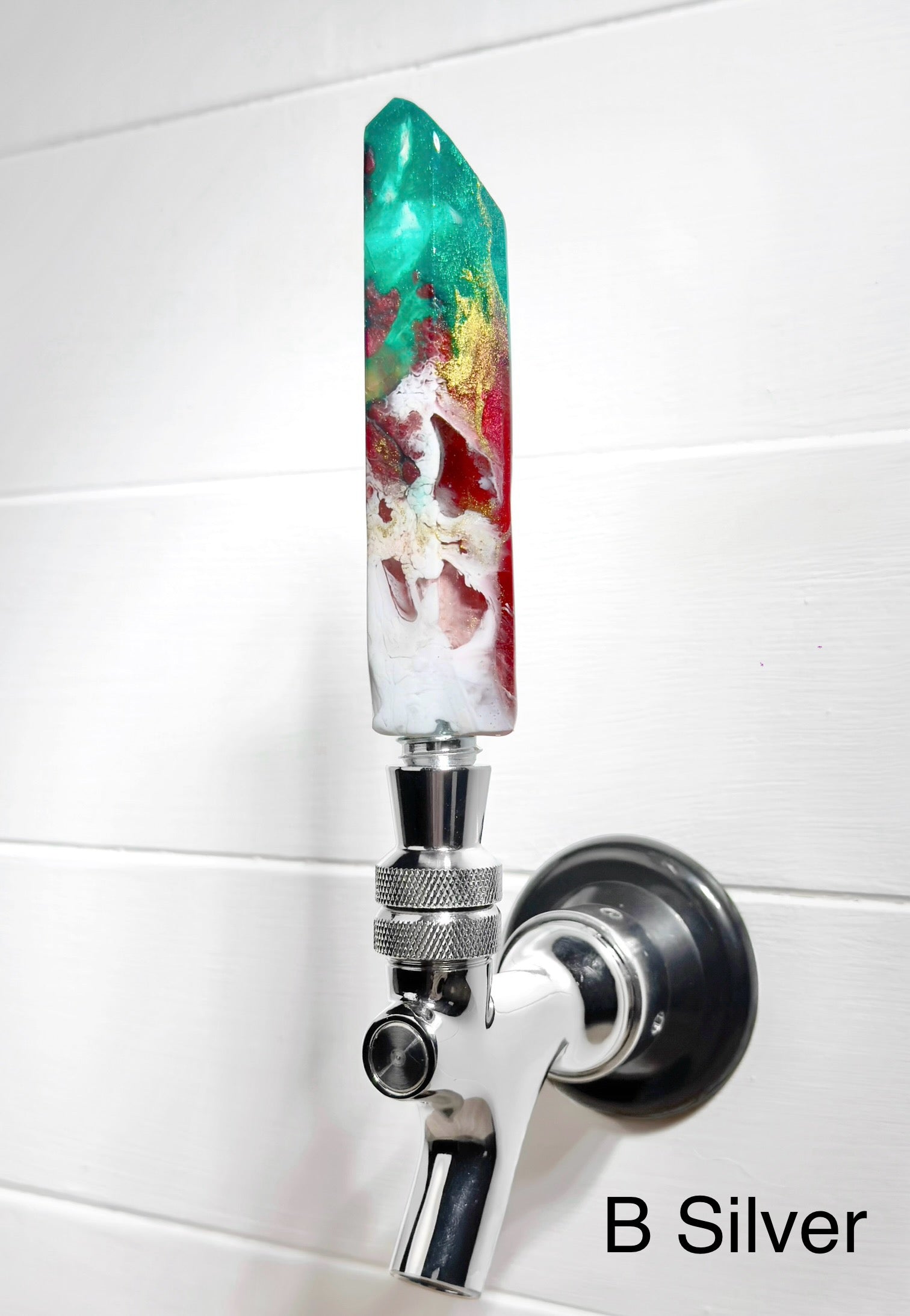 Christmas Cheers Resin Beer Tap Handles