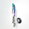 Fluorite Veil Crystal-Shaped Resin Beer Tap Handle