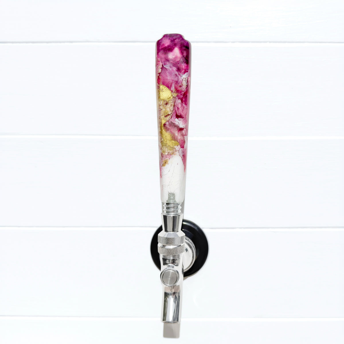 Fuchsia Royale Classic-Shaped Resin Beer Tap Handle