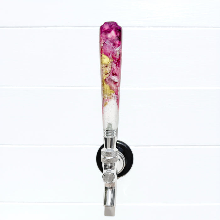 Fuchsia Royale Classic-Shaped Resin Beer Tap Handle