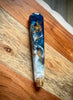 Navy, Light Blue, and Bronze Classic-Shaped Resin Beer Tap Handle