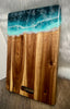 Resin Beach Waves Large Charcuterie Tray