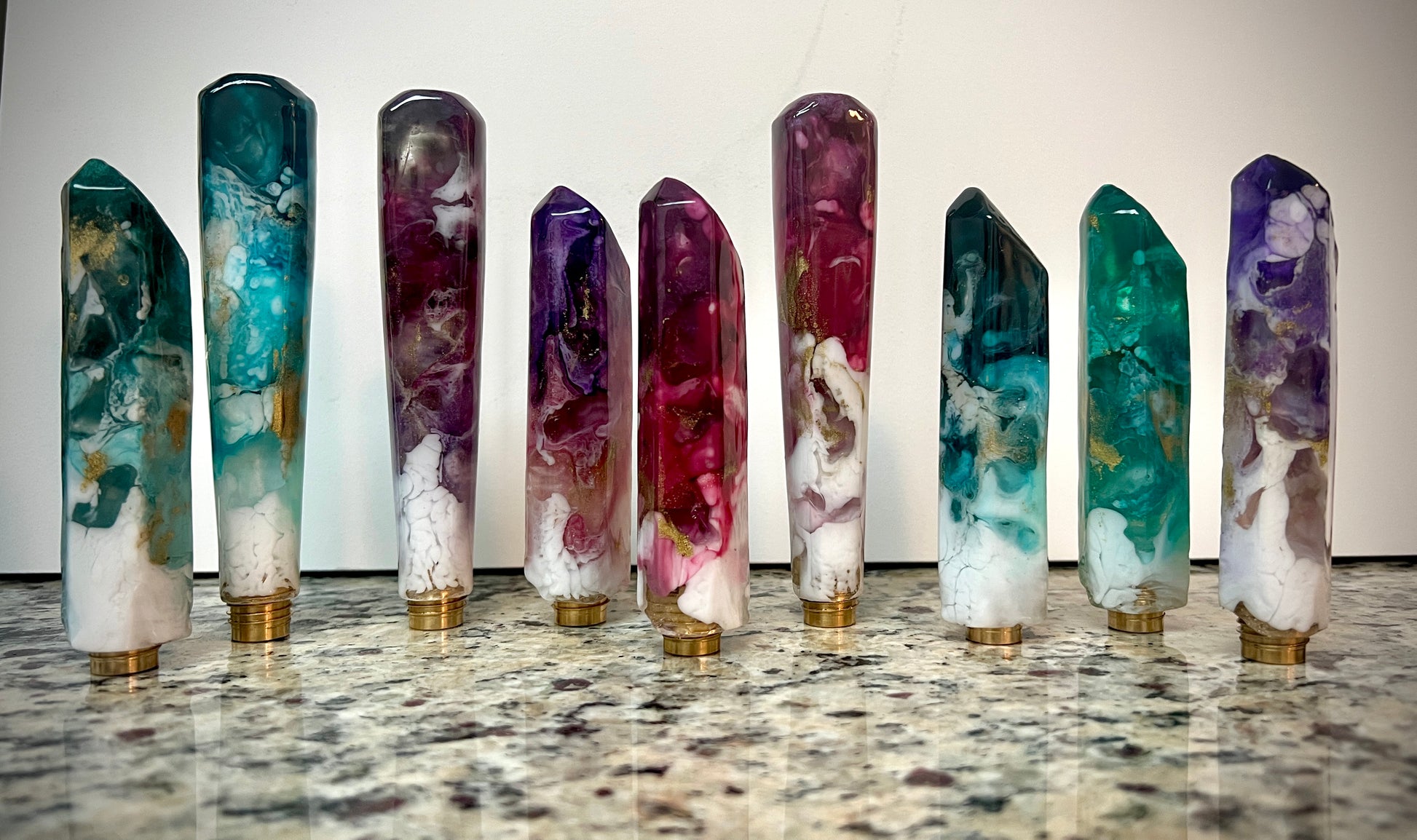 Custom-Made Resin Beer Tap Handles