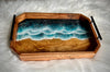 Resin Beach Waves Tray