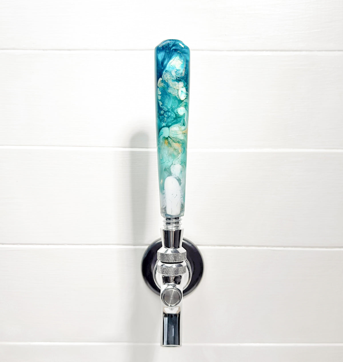 Ocean Tide Classic-Shaped Resin Beer Tap Handle