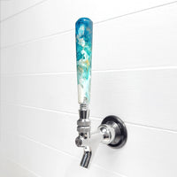 Ocean Tide Classic-Shaped Resin Beer Tap Handle