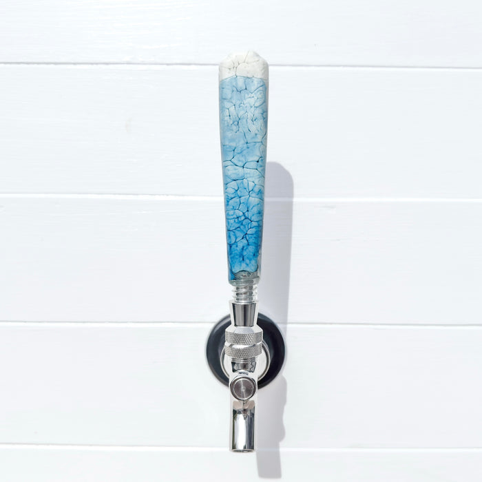 Ombre Blue Classic-Shaped Resin Beer Tap Handle