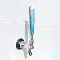 Ombre Blue Classic-Shaped Resin Beer Tap Handle