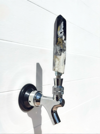Onyx Flow Crystal-Shaped Resin Beer Tap Handle