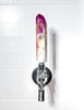 Mulberry Aura Crystal-Shaped Resin Beer Tap Handle