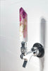 Mulberry Aura Crystal-Shaped Resin Beer Tap Handle