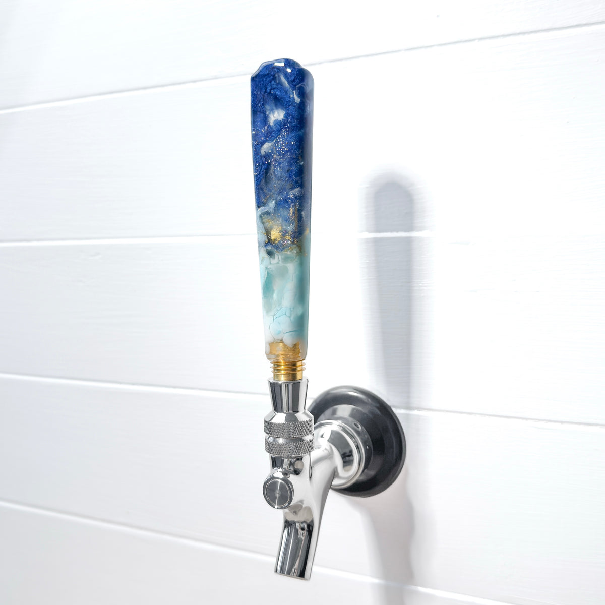 Sapphire Celeste Classic-Shaped Resin Beer Tap Handle
