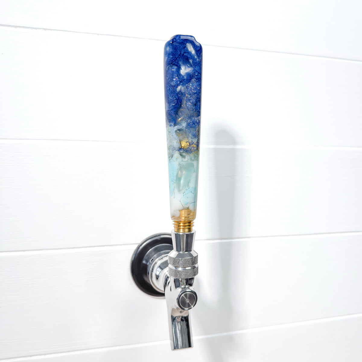 Sapphire Celeste Classic-Shaped Resin Beer Tap Handle