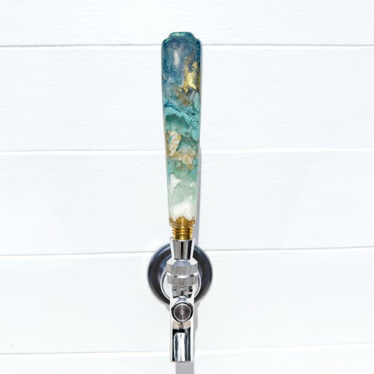 Tidal Treasure Classic-Shaped Resin Beer Tap Handle