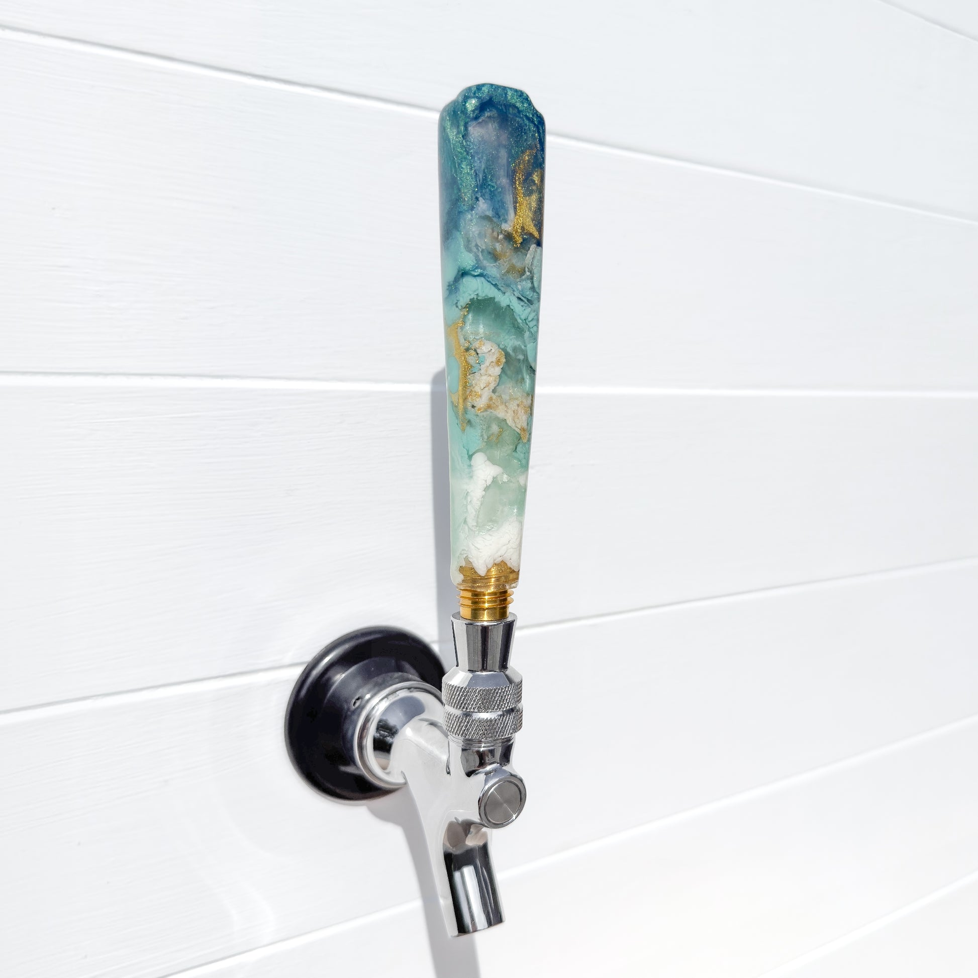 Tidal Treasure Classic-Shaped Resin Beer Tap Handle