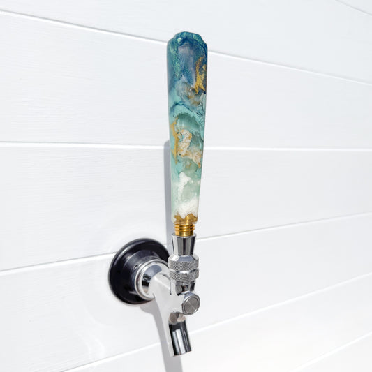 Tidal Treasure Classic-Shaped Resin Beer Tap Handle