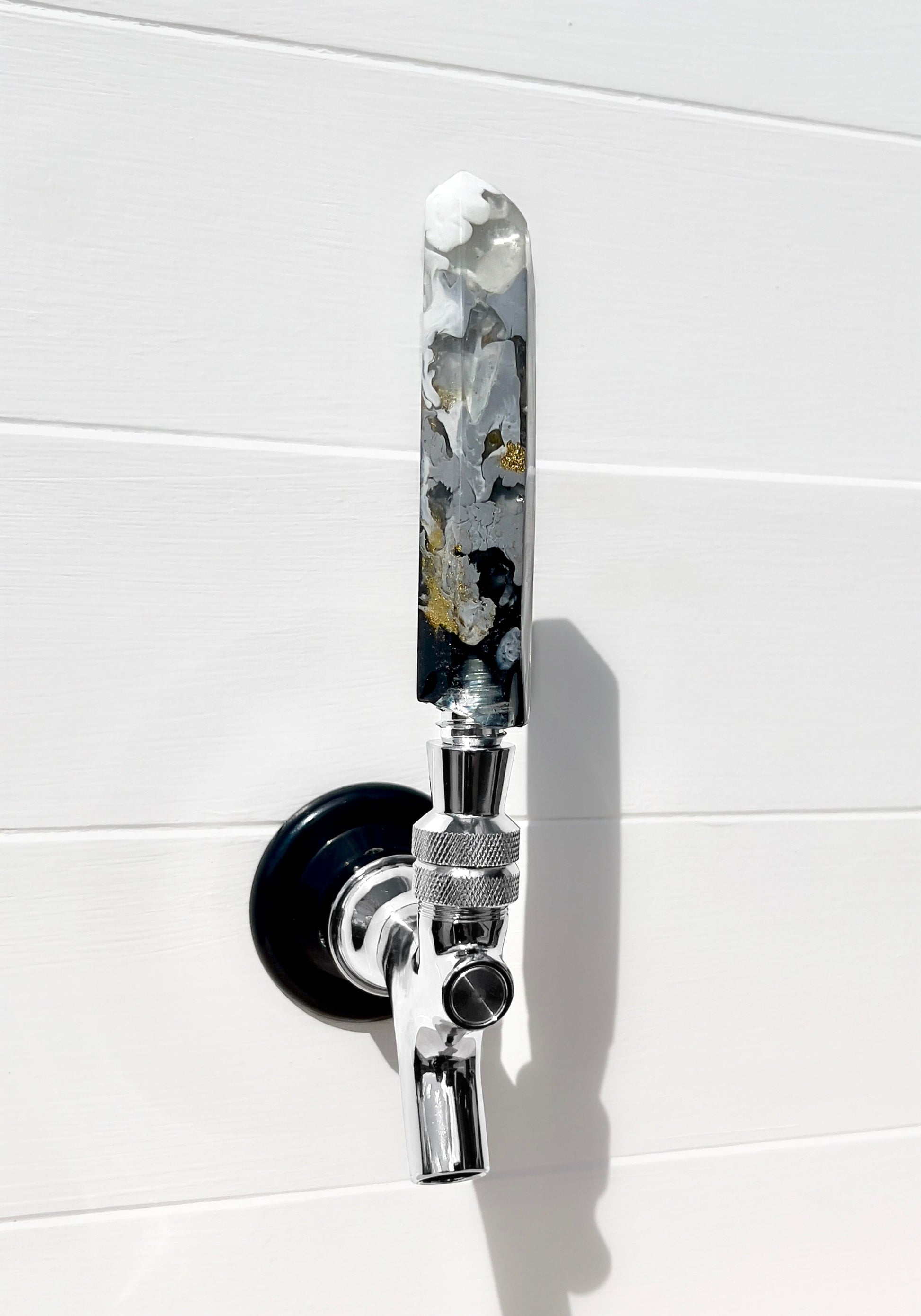 Tourmaline Crystal-Shaped Beer Tap Handle