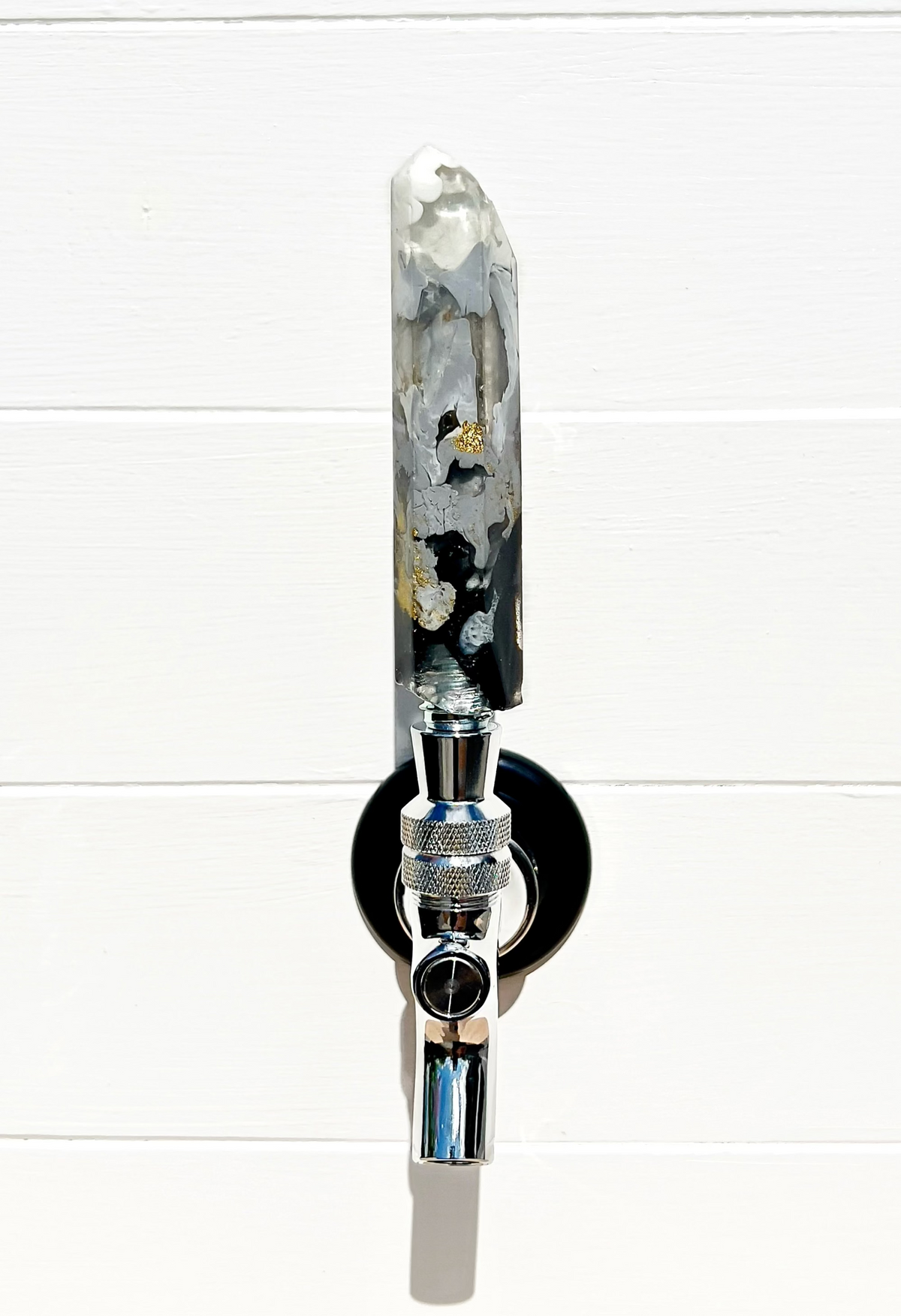 Tourmaline Crystal-Shaped Beer Tap Handle
