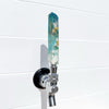 Turquoise Goldstone Crystal-Shaped Resin Beer Tap Handle
