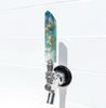 Turquoise Goldstone Crystal-Shaped Resin Beer Tap Handle