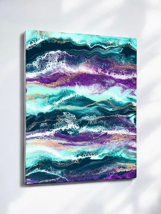 Oceanic Dreams – 12” x 16” Resin Painting