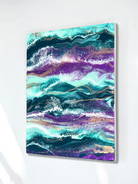 Oceanic Dreams – 12” x 16” Resin Painting