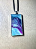 Large Rectangle Resin Pendant Necklace - L.A. Resin Art