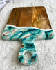 Resin-Painted Wooden Charcuterie Tray - L.A. Resin Art